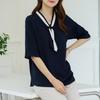 Dedra Tight Blouse   99size  Color Block Tbd3214