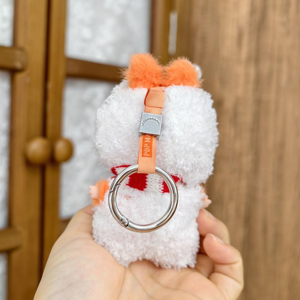 [Cloth Only] 10cm Soft Snowman Doll Clothes Set Exquisite Mini Toy Accessories Stylish Plush for Decorative Use