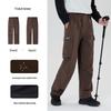 CAMEL Water-Resistant Fleece Lined Softshell Cargo Pants