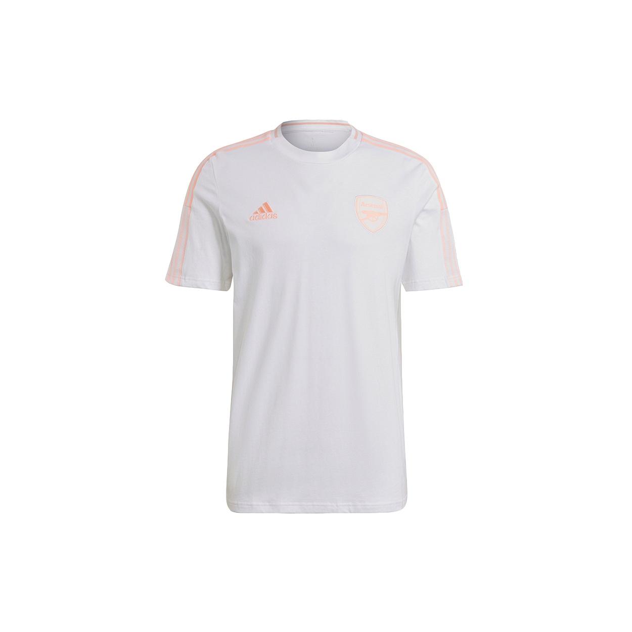 adidas Afc Tee Arsenal Soccer/Football Sports Short Sleeve White Men s GK9397 XXL