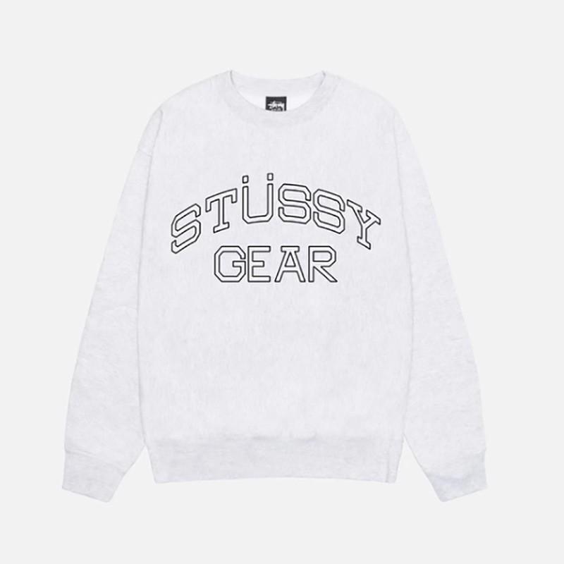 Mens Womens Loose Fit Cotton Heavyweight Crewneck Sweatshirt Graphic Print Casual Top