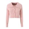 Za Export New Arrival Women's Clothing ZR Fashion Style Fashionable Loose All-Match Lapel Short Knitting Cardigan Sweater