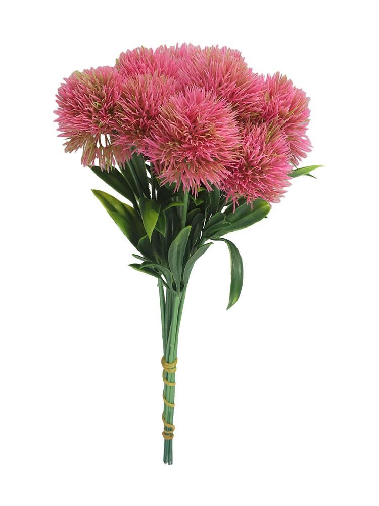 

Свадебный декор своими руками Пластиковый цветочный шар Имитация одуванчика Яркий внешний вид розовый