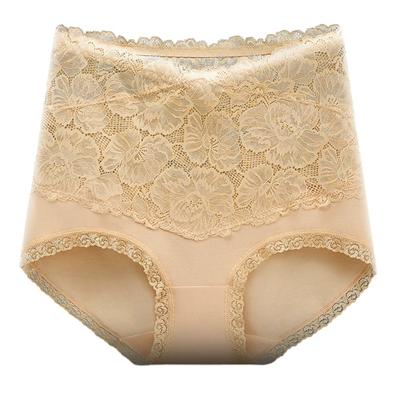 Damen Spitze High-Waist Bauchweg-Slips Antibakteriell Formend Po-Lifting Slips