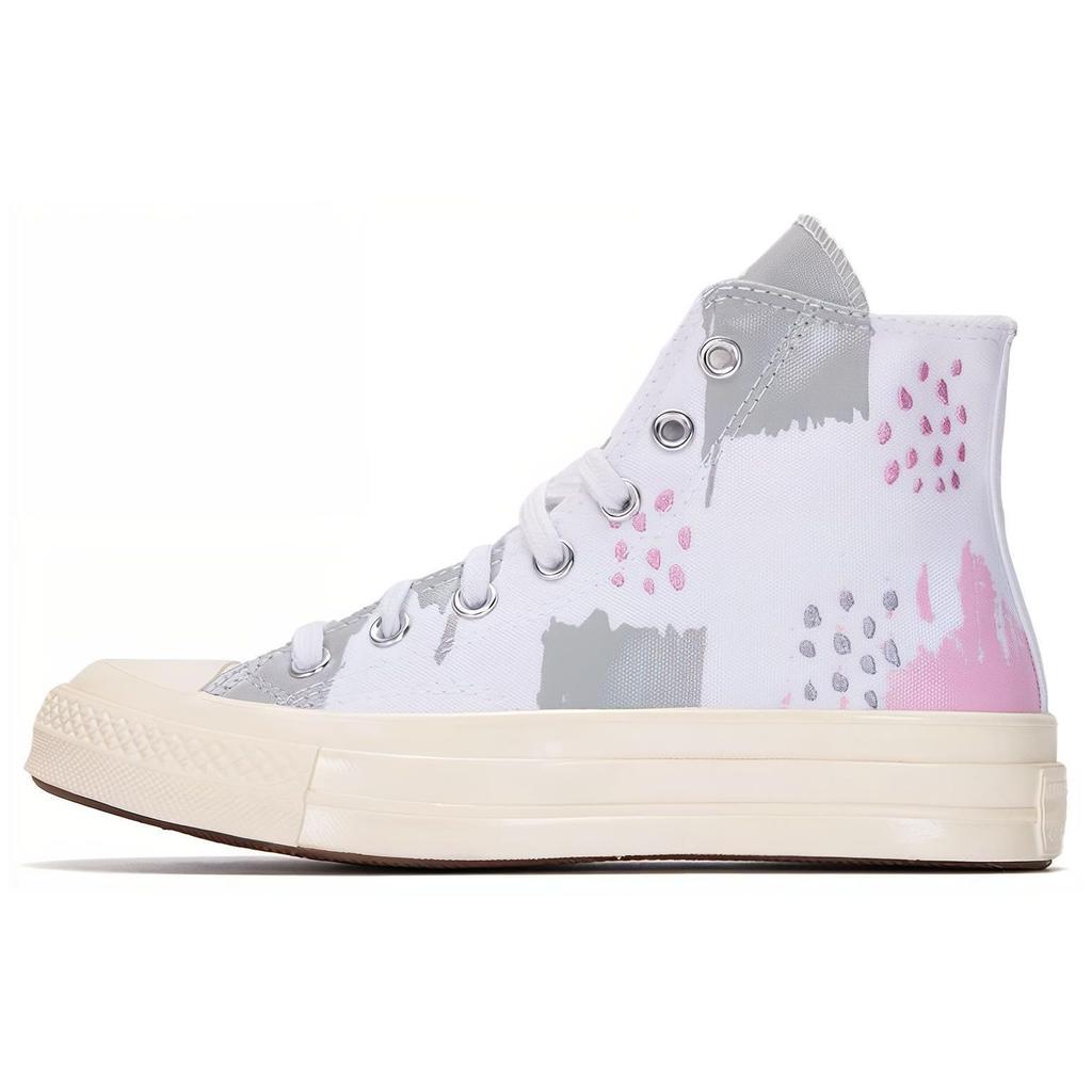 Converse All Star Trendige Lässige High Top Canvas Schuhe Unisex Sneaker Weiß A04214