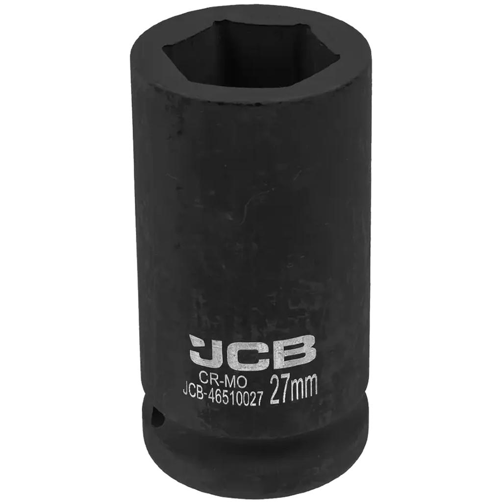 JCB 3/4" Cr-Mo Deep Impact Socket 6-Point 27mm