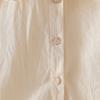 2-8Y Girls 100% Cotton Shirt Floral Embroidery Lace Lapel Puff Long Sleeve Button Down Soft Breathable Children Daily Tops