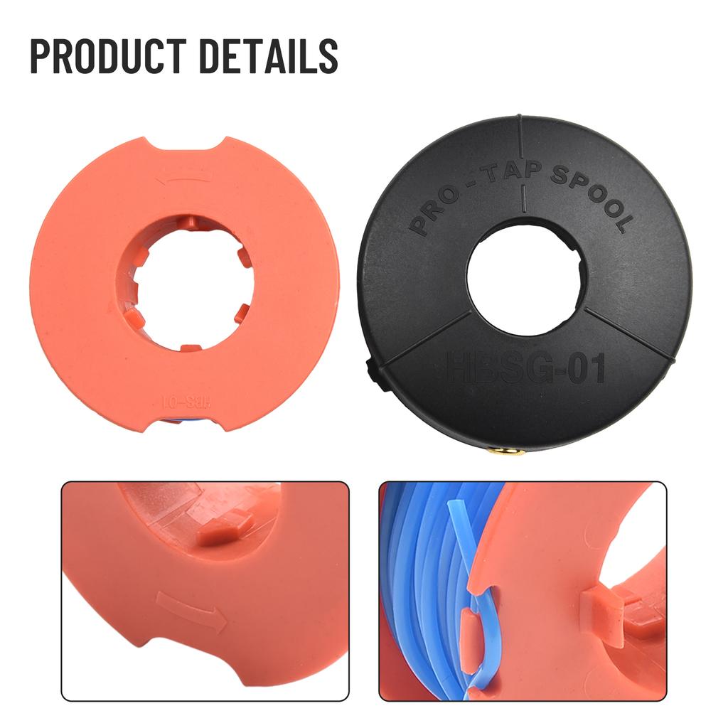 1 Set Spool Cover Line Set For ART23 26 30 ART2300 ART300 ART2600 ART300 Cordless Grass Trimmer Spool Line Cover Kit