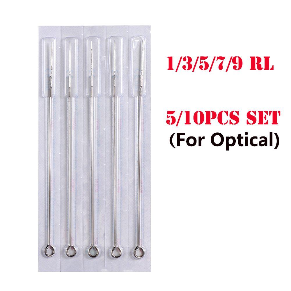 5/10 Pcs Fashio Standard Length Beauty Needle 1/3/5/7/9/11 RL Sterile Needles Stainless Steel  Needles