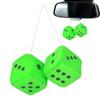 UTLM9XHJ2QAU5RTE8H Dice, Auto Rear Mirror Plush Dice, Multi Color Plush Dice, Auto Rear Mirror