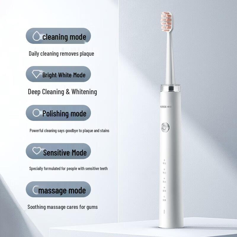 POREE PT1701 Sonic Electric Toothbrush
