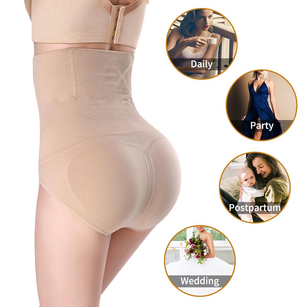 Frauen Shapewear Panty Bauch Steuer Höschen Hohe Taille Abnehmen Unterwäsche Taille Trainer Körper Former Butt Lifter Shaping Slip