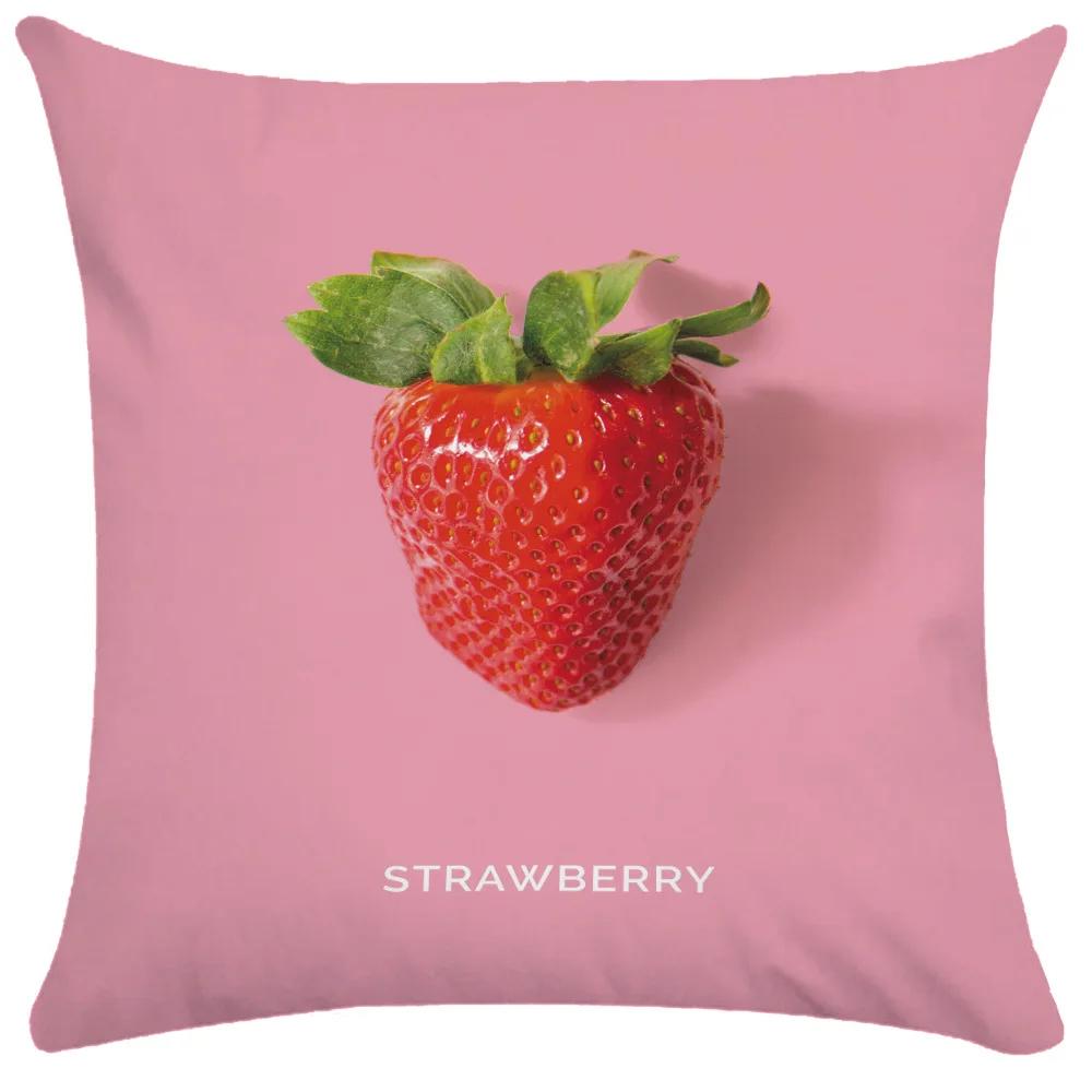 Home Decor Garden Chair Pillowcase Luxury Designer Summer Fruit  Decorative Tropical Mango