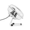 Pullman - Mini Ventilateur De Bureau Usb - Portable, Léger, Orientable - En Métal Blanc