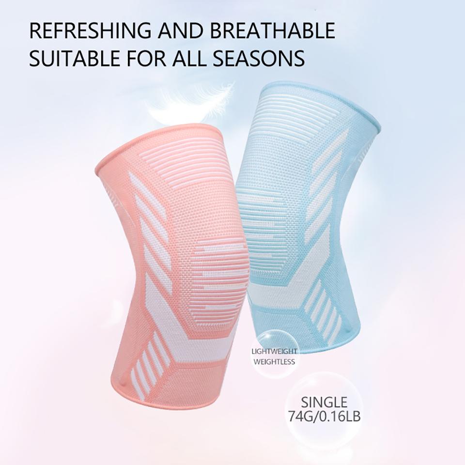 1Pcs Knee Pads Double-Sided Spring Bars Joint Protection Sleeve Keep Warm Old Cold Leg Ligament Injury Knee Protective Gear