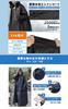 KYOWARABE Raincoat Poncho for Long Length Removable Perfect for and Rainy Season Cycling, Unisex, [Backpack Compatible! Visor] Waterproof,