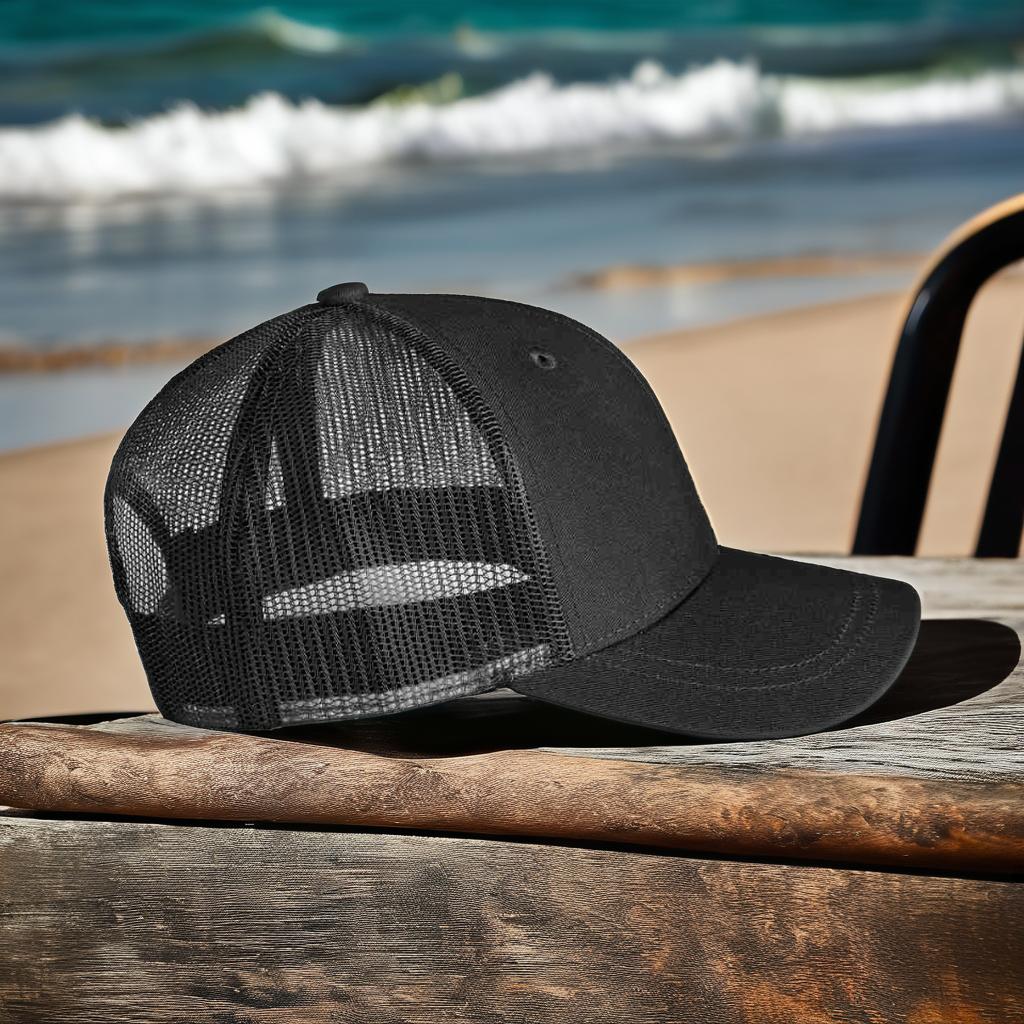 Custom Logo 6-Panel Performance Hat | Professional Laser Cut Baseball Cap
