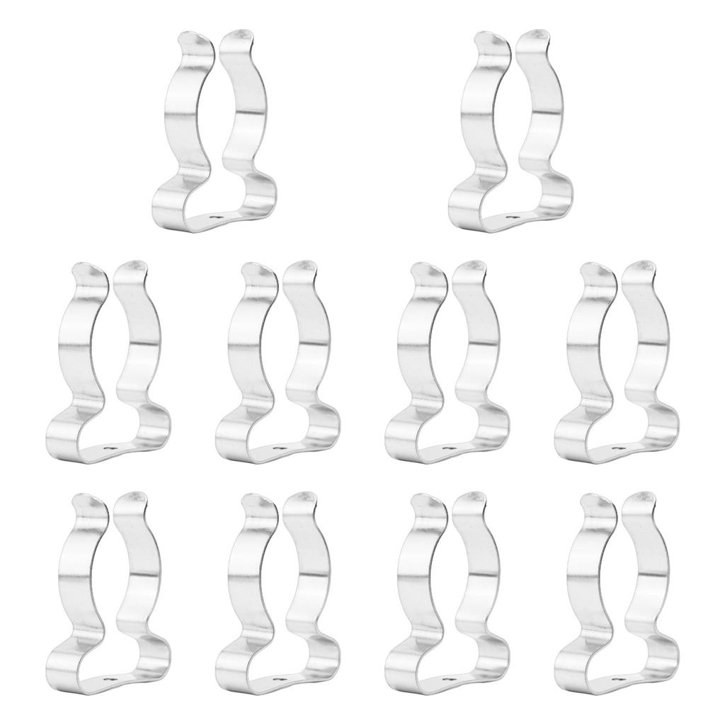 Fasteners Hardware Terry Clips Manganese Steel 10mm 12mm