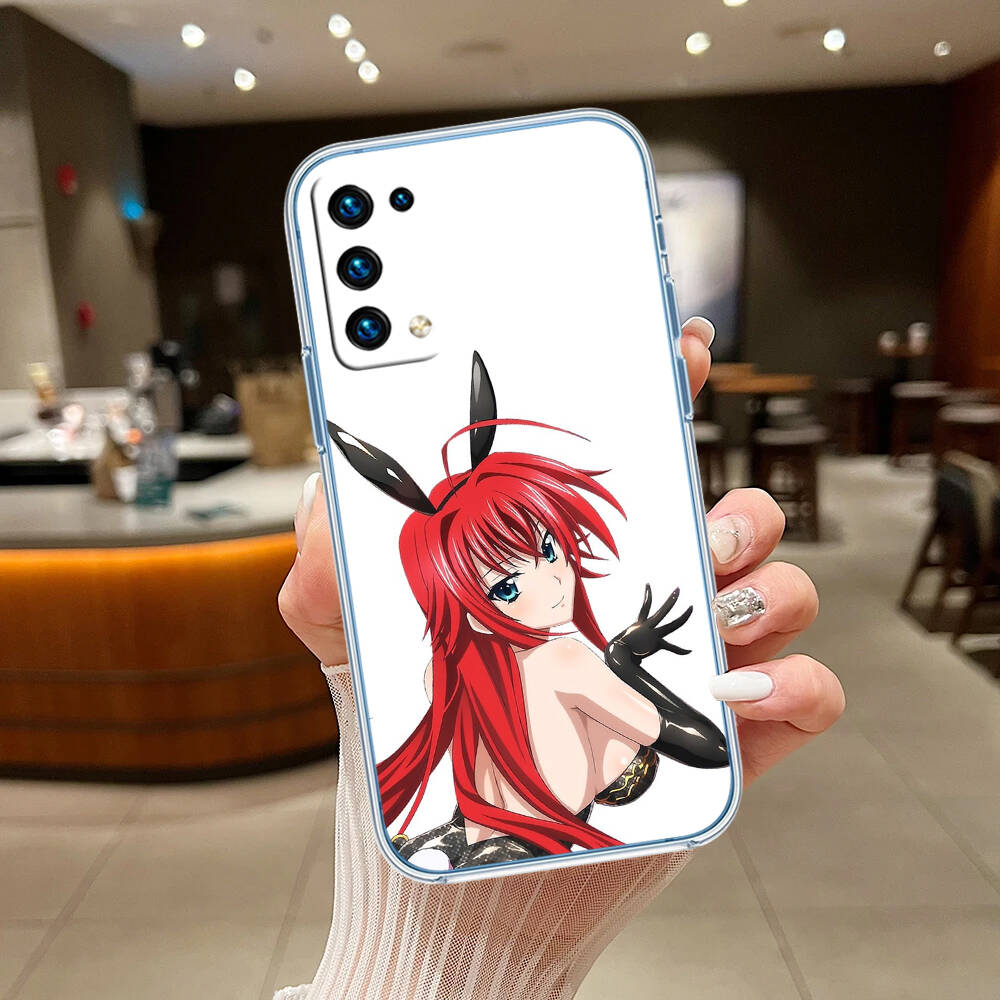 Rias Gremory Case for Motorola G10 G20 G04 E30 E40 E22 E20 E13 E15 G22 G23 G05 G75 G35 G55 E22S E7 G6 G7 G8 G9 Plus Power Play