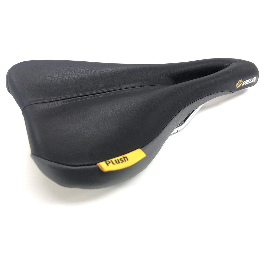 VELO Plush Unisex Saddle VL1050 Black [VL1050]