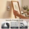 No Drilling Wall Hook Metal Hanging Picture Holder Organizers Without Damaging Wall for Photo Display Easy Installation