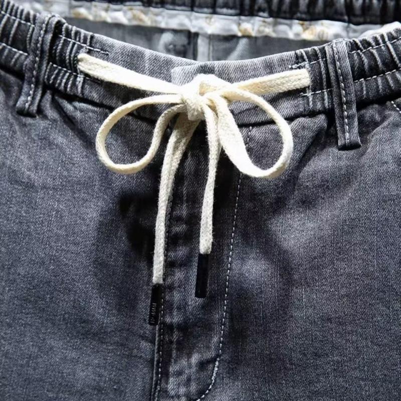 Men's Trendy Loose Fit Denim Shorts - Lightweight Summer Style, Casual All-Match Five-Point Design