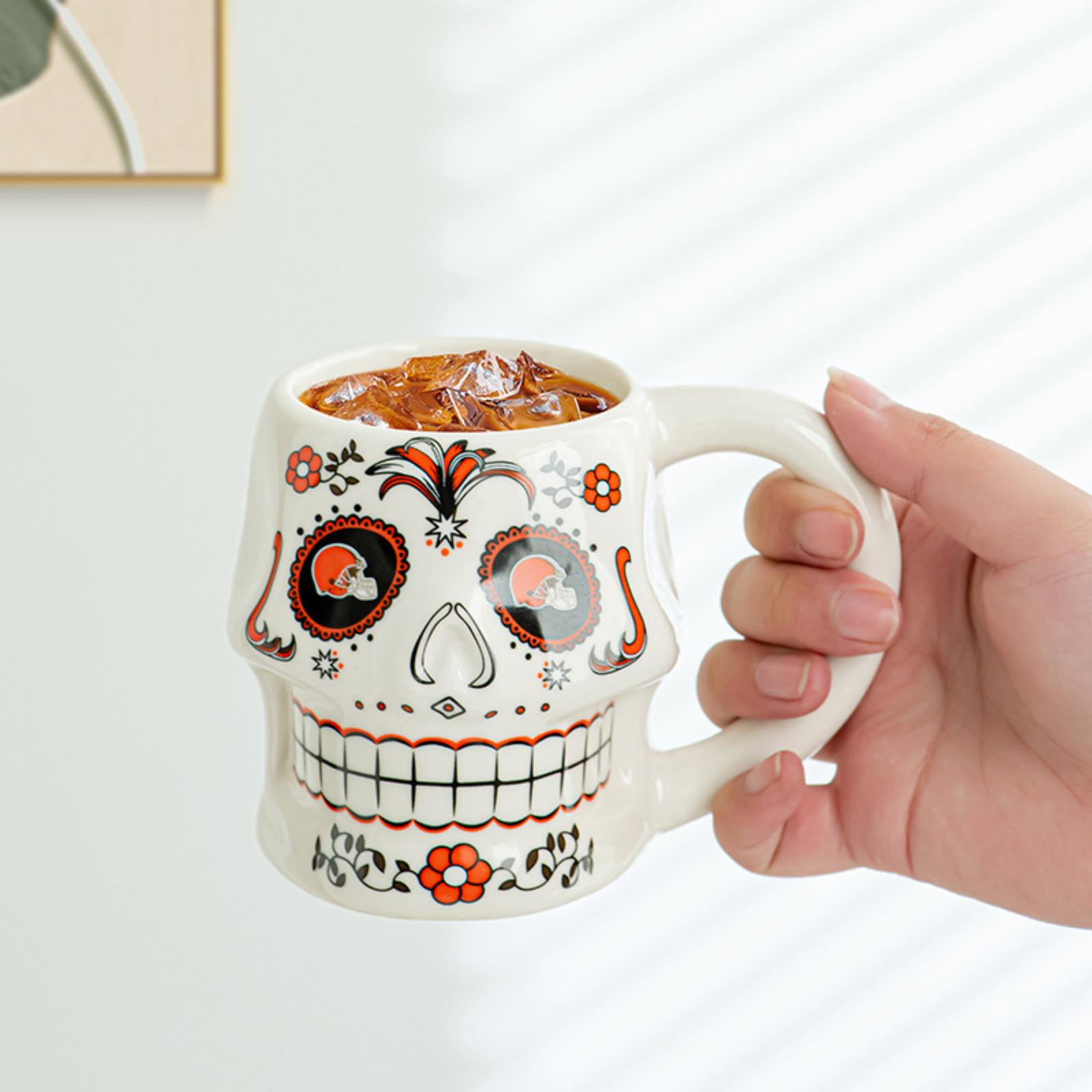 

Halloween Three-Dimensional Ceramic Cup, GhostFestival Gift Cup, Funny And Creative Coffee Cup, Water Cup For Household Use One Size