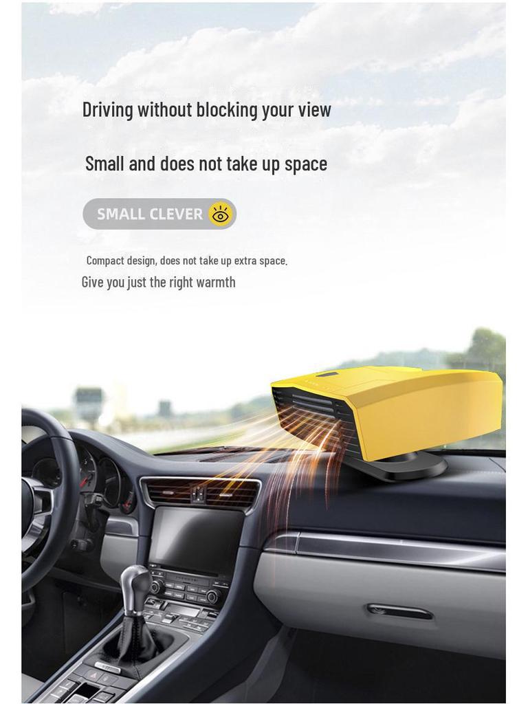 Portable Car Heater and Defogger
