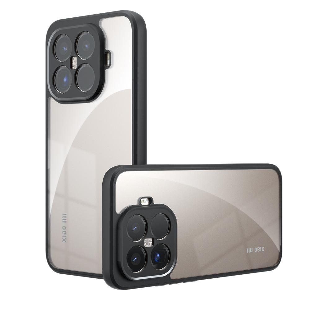 Matte transluzente Hülle für Magsafe Xiaomi 15 14 13 T Pro Ultra 17 Pro Max Kabelloses Laden Rückseite Stoßfest Schutzhülle für das Telefon