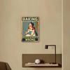 Funny Baking Tin Sign Vintage Kitchen Wall Art 8x12 Inches Home Bar Decor Metal