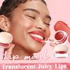4-color Color-changing Lip Gloss with Brush, Water-gloss Lip Gloss To Care for Lips, Mirror Moisturizing Lip Balm, Lip Care