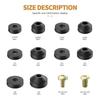 44pcs Faucet Sealing Gasket Set With 4pcs Screws O-Rings And Rubber Faucet Washers With Screws For Plumbing Faucet Repairs
