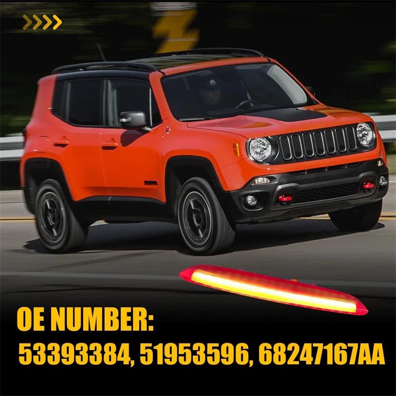 Für Jeep Renegade 2015 2016 2017 2018-2020 68247167Aa Auto 3. Drittes Bremslicht Hohe Montage Rückseitige Bremsleuchte Signalleuchte