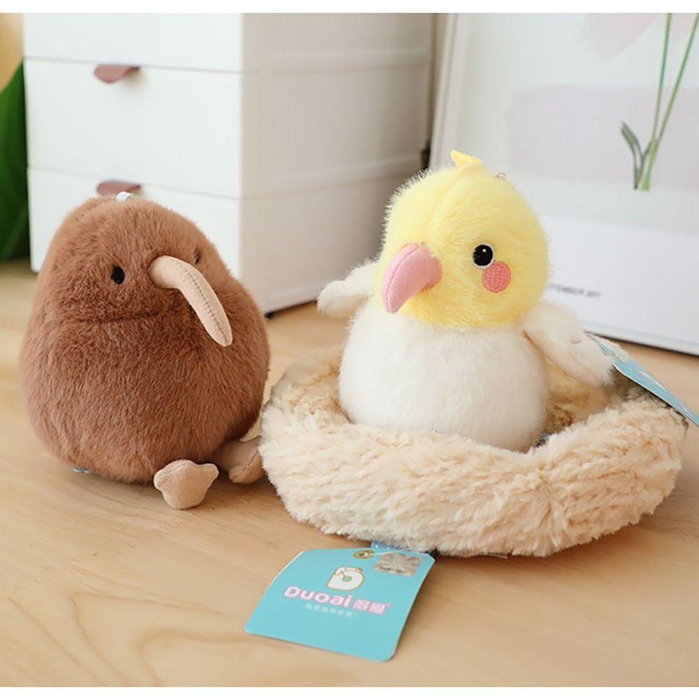 Soft Bird Plush Toy Cute Stuffed Animal Children Girls Gift Bird Pendant