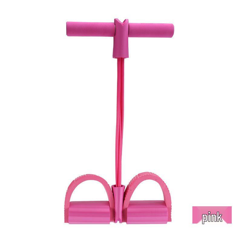 Sit-up Assist Resistance Band: Pilates & Yoga Slimming Abdominal Exercise Tool
