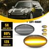 For MINI R50 Hatchback Cooper 02-06 Front Fender Side Marker Light W/ LED Bulbs