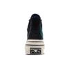 Converse Chuck 70 Hacked Heel High Tear Away - Schwarz Blau Unisex Sneakers Eisen-Grau A02407C