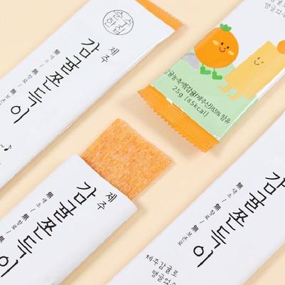 Jeju Tangerine Jjondegi Korean Food Snack 25g X 15P