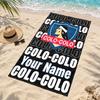 Colo-colo Custom Name Beach towels also serve as bath towels summer essential a musthave for the outdoors the beach and the pool