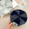 Korean Patch Splicing Beret Vintage Painter Cap Casual Denim Berets  Summer and Autumn