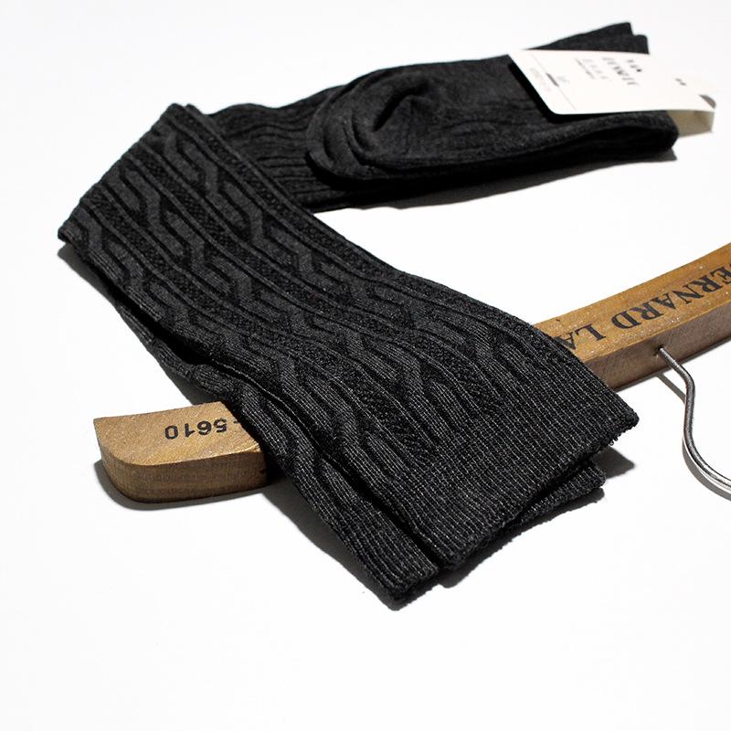 Japanese-Style High-Top Lace Knit Over-the-Knee Thigh High Cotton Socks and Leg Warmers for Women