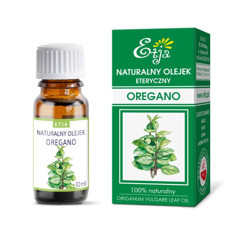 Etja Certified Organic Oregano Essential Oil - 10ml Pure Therapeutic-Grade Extract