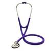 Professional Stainless Steel Stethoscope with Adjustable Diaphragm, Double-Sided for Cardiopulmonary and Respiratory Use