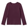 Long Children's. Cotton Girls' Long-sleeved Blouse. Long Children's. Cotton Girls' Long-sleeved Blouse. Plum 104/110
