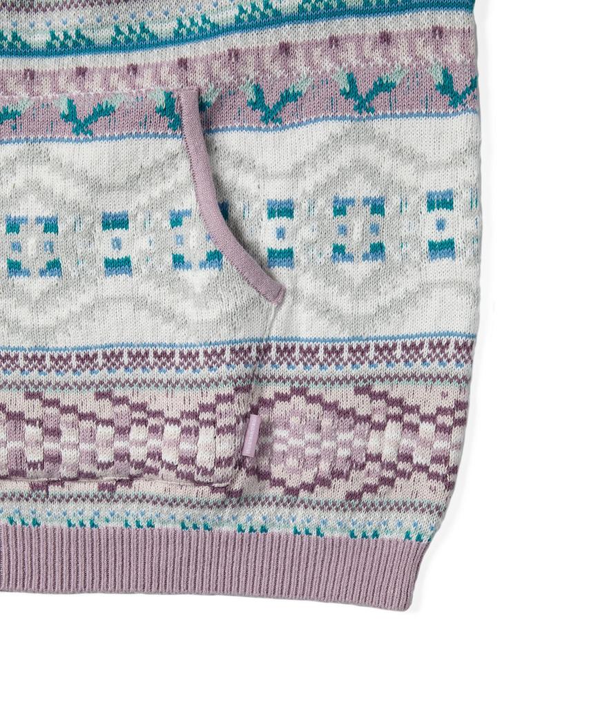 Thisisneverthat Kapuzenpullover mit Reißverschluss Rosa