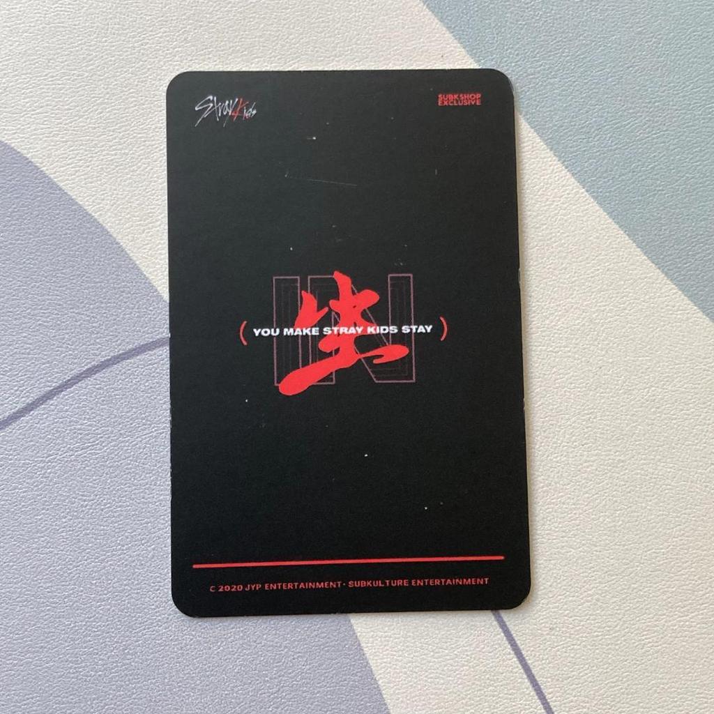 [USED] StrayKids subk shop Stray Kids Felix trading cards