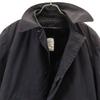 US NAVY 80s DLA Vintage All-Weather Coat Stainless color Long coat liner Men's Used