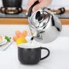 Large Multiple Capacity Whistling Kettle Corrosions Resistant Materials Loud Notification for Boiling Water Compatible Gas Induction Stove