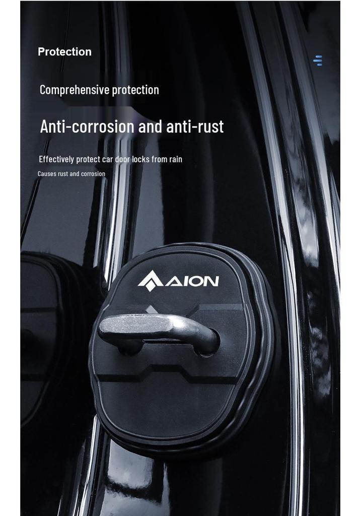AION S MAX LX Y V Car Door Lock Protective Sleeve Shock Absorbing Cover