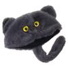 Comfortable Winter Knit Hat With Fuzzy Cats Ears And Ear Protection Windproof Warm Hat For Outdoor Activities